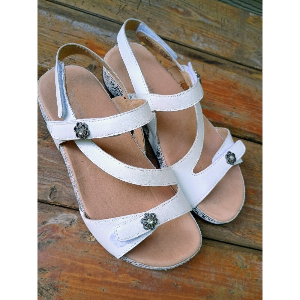 Romika Fidschi Jamaika Kombi White Sandal Sz 36 US Sz 5-5.5 Womens